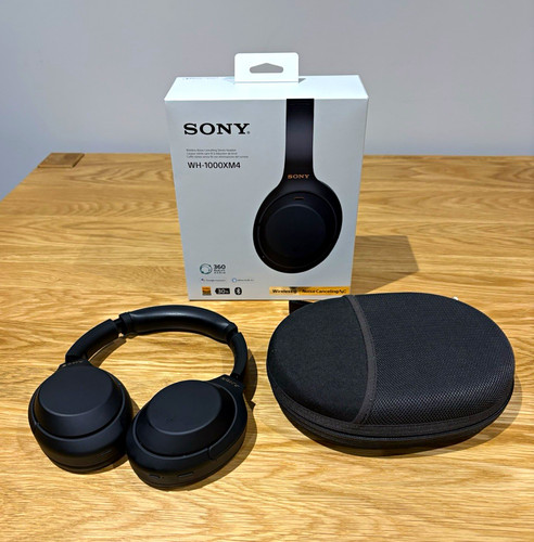 Sony 1000xm4 black wireless - sony,