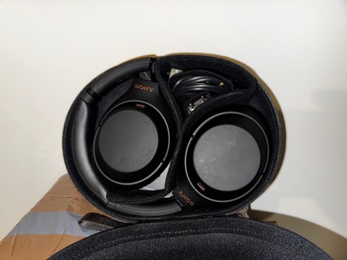 Sony 1000xm4 black - black, wireless
